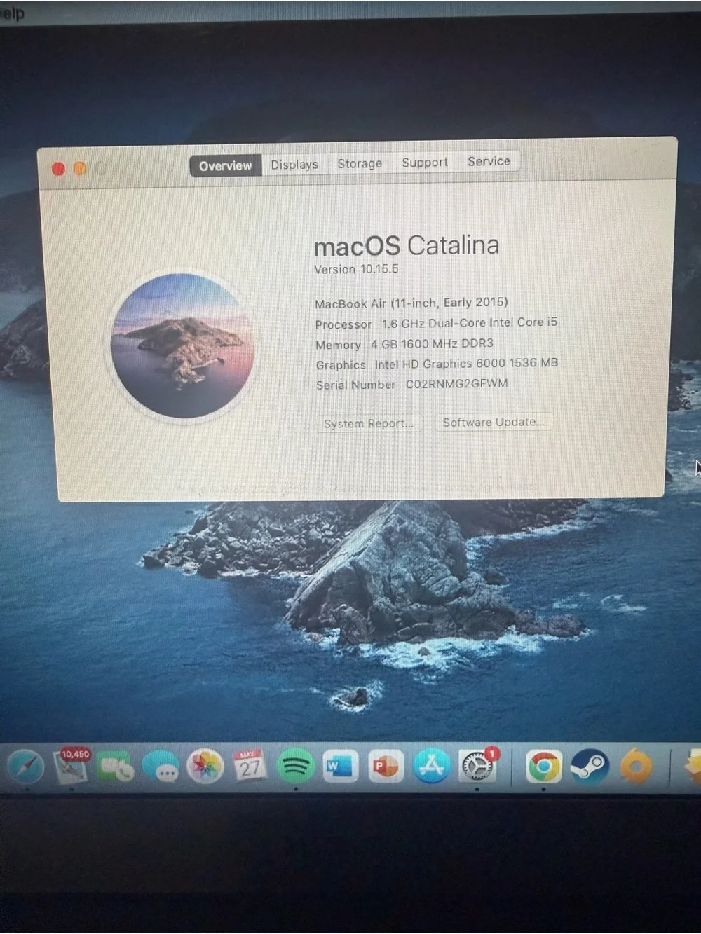 Apple Silver MacBook Air